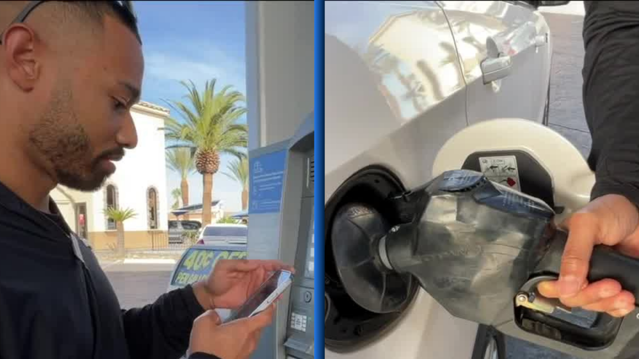 Gas prices drop just in time for holiday travel in Las Vegas