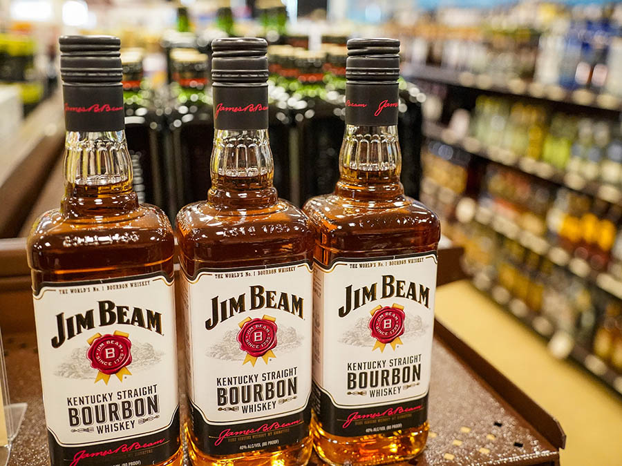jim beam bourbon whiskey