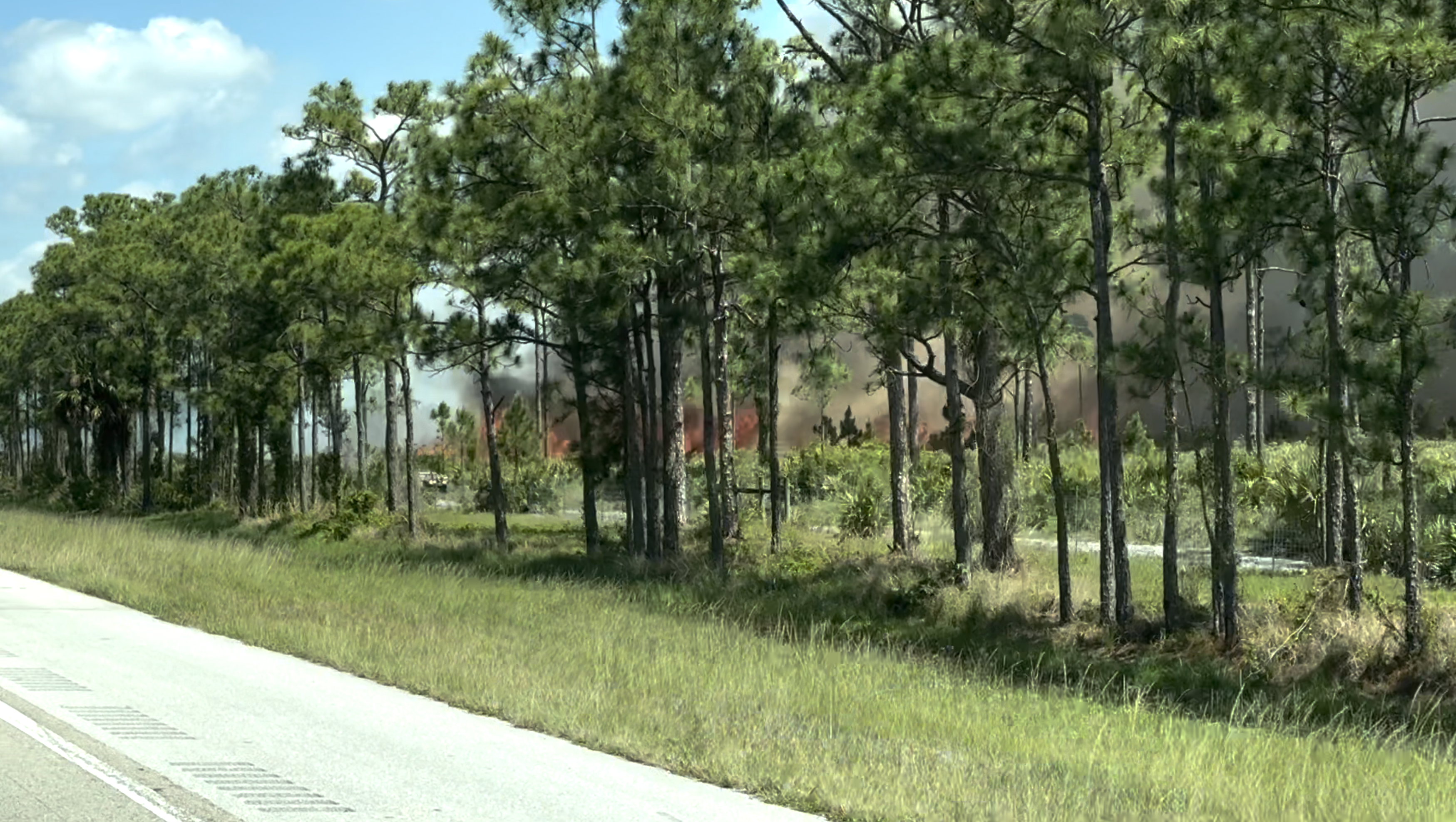 Controlled burn Hobe Sound 