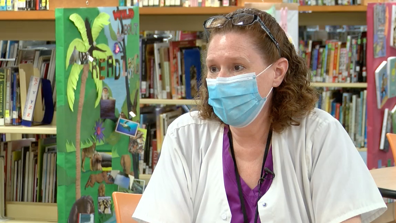 Martin County school nurse Jennifer Bracken 