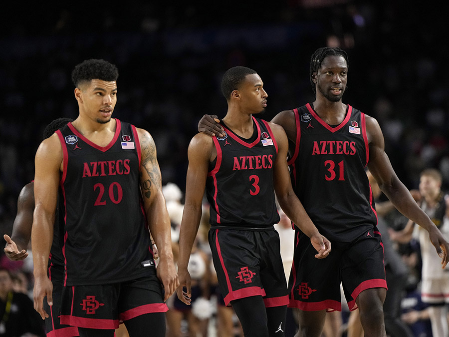 NCAA San Diego St UConn Basketball