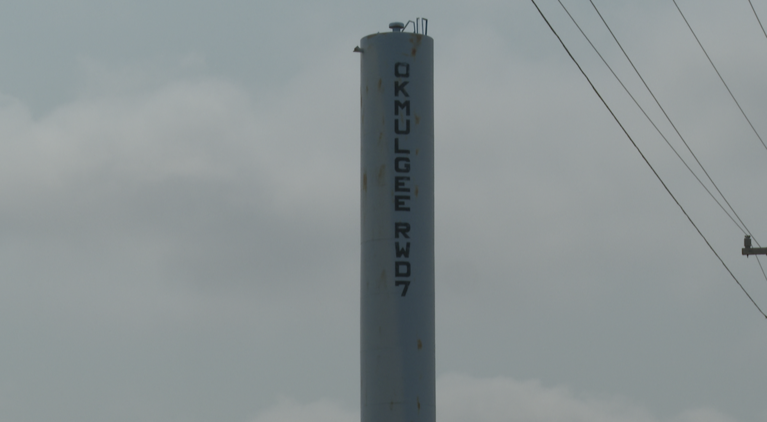 Okmulgee RWD 7 water tower 