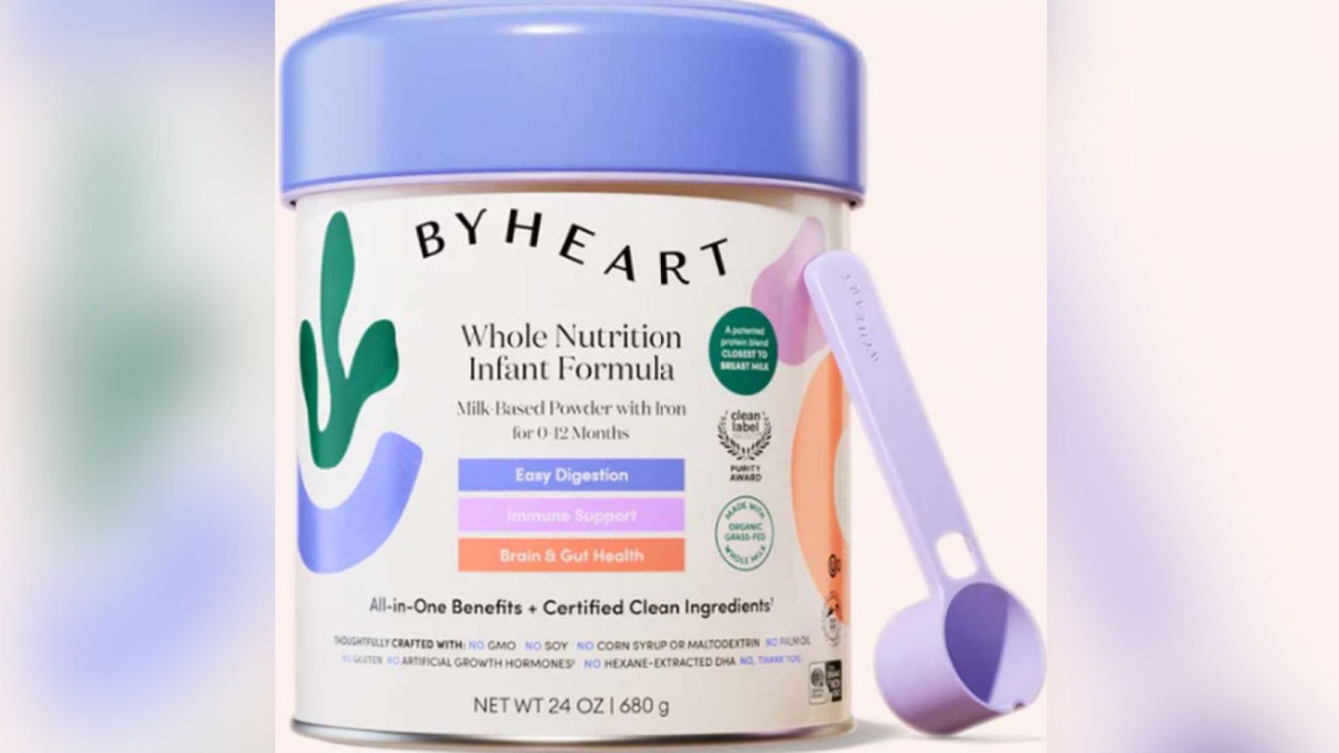 A can of Byheart infant formula