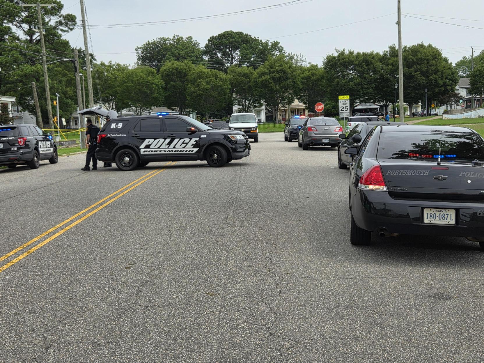 PT Jamestown Ave shooting scene