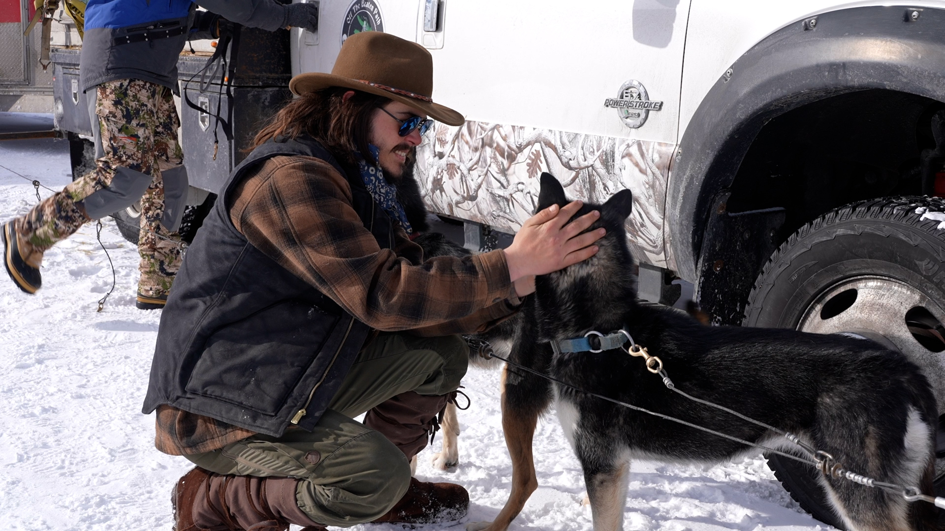 Man with dog 