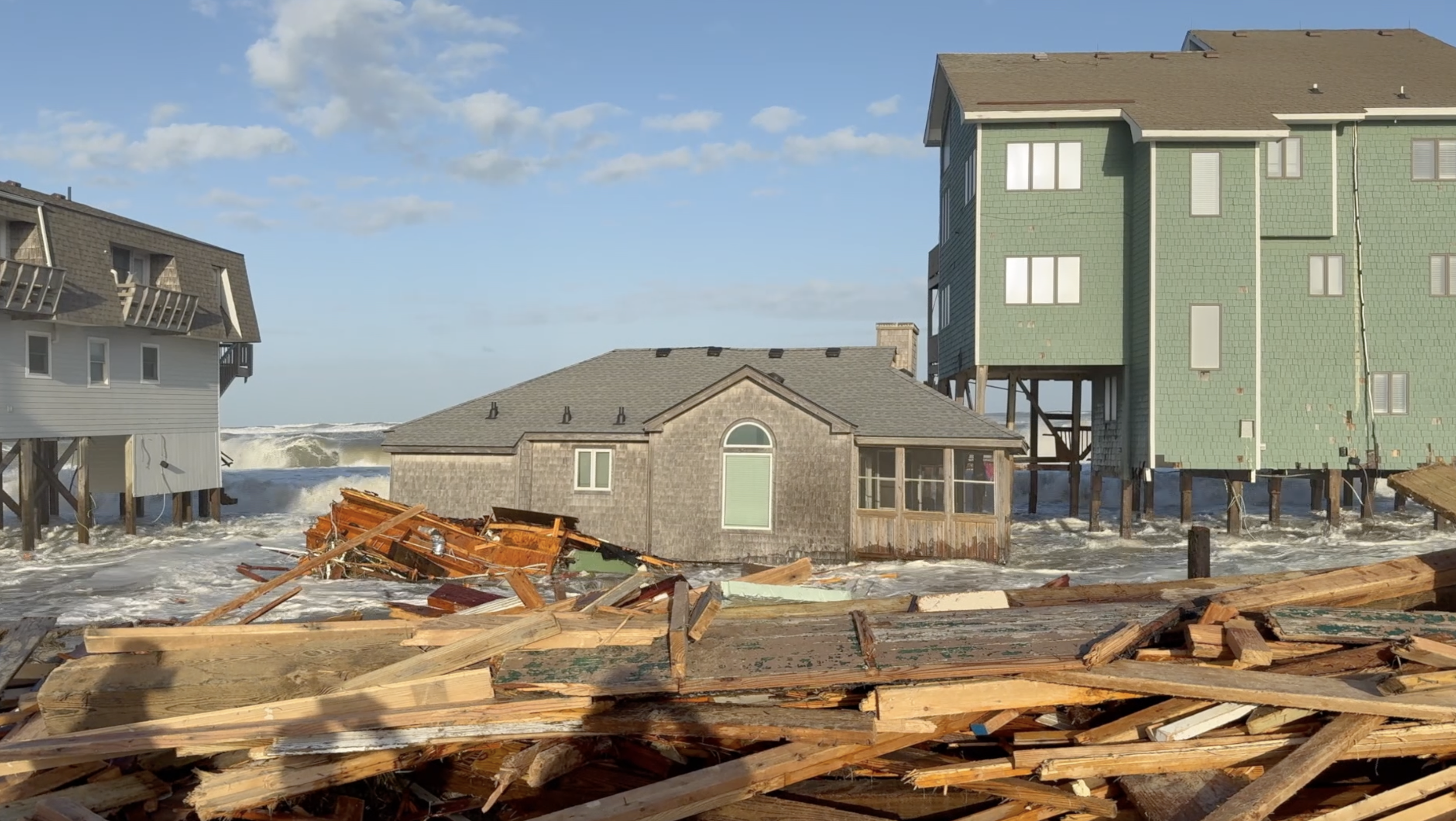 Buxton Home Collapses