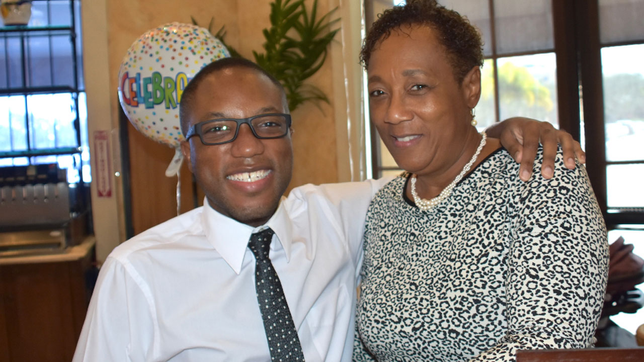 William Andrew Rose and his mother Terri Cunningham Rose