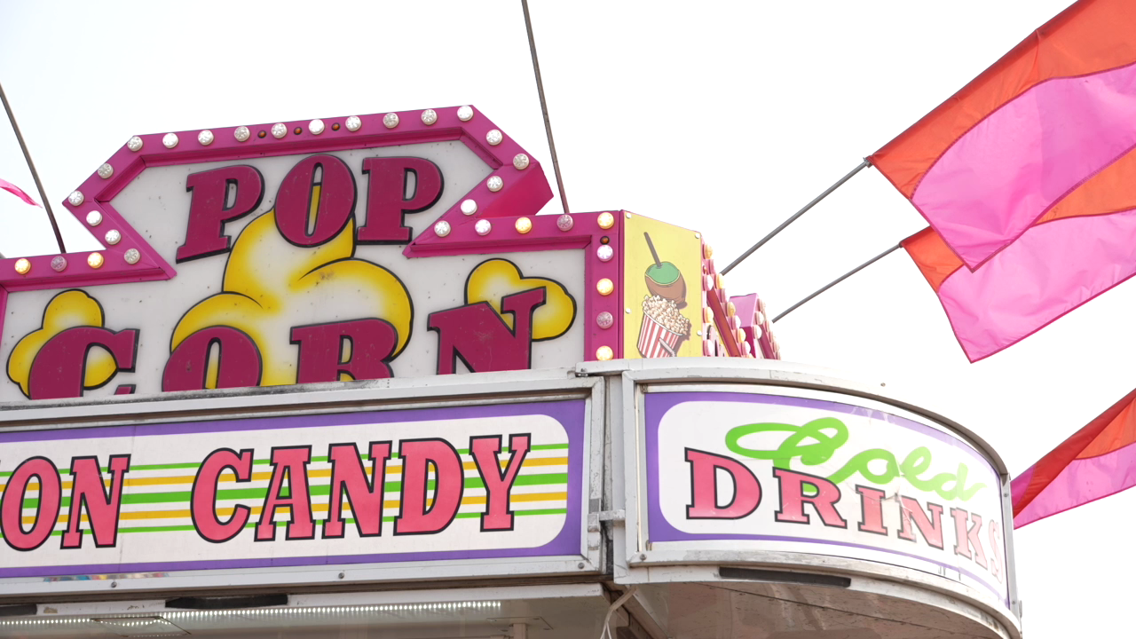 Food vendor at the Ingham County Fair